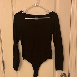 PINK Victoria's Secret Black Bodysuit